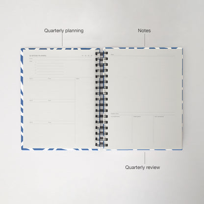 Weekly Planner - Blue Flow