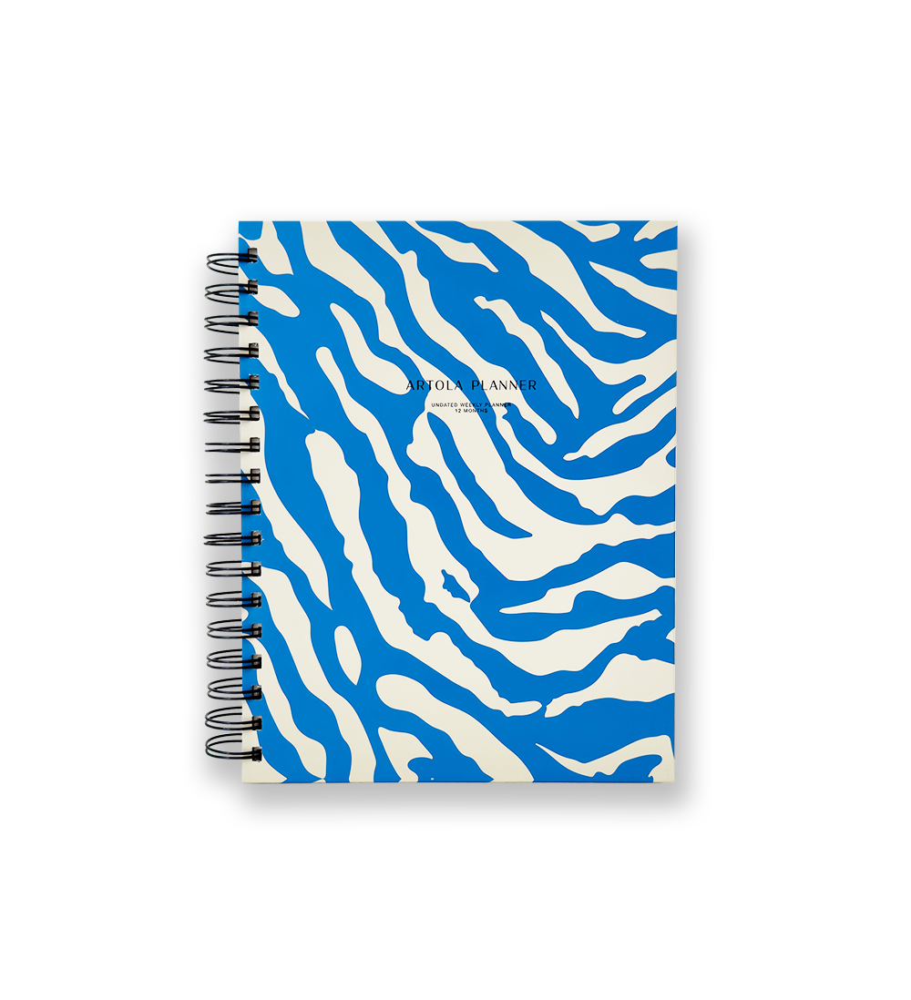 Weekly Planner - Blue Flow