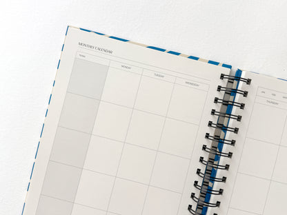 Weekly Planner - Blue Flow