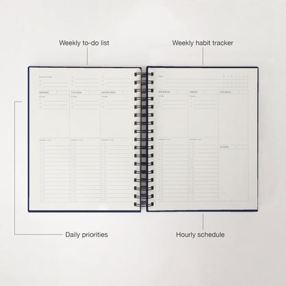 Weekly Planner - Navy Blue